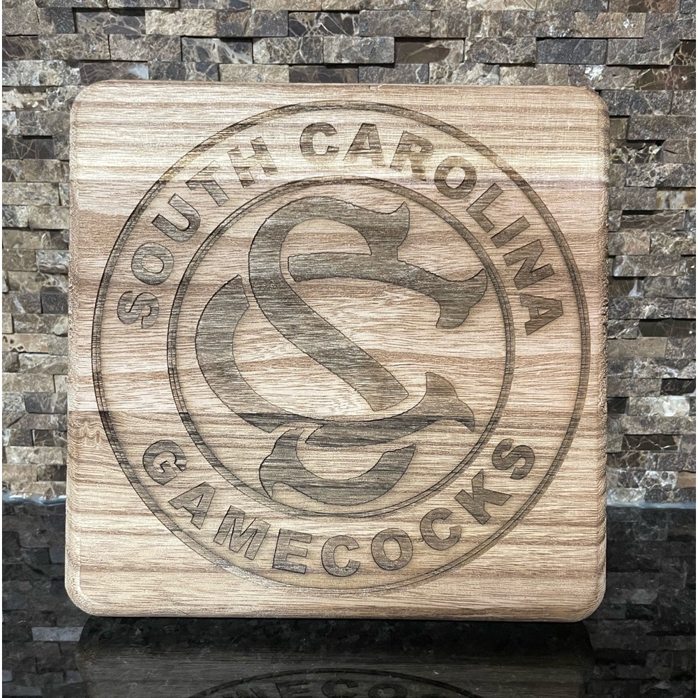 South Carolina Gamecocks Wooden Stand with Legs
